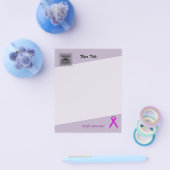 Prospectus 11,4 Cm X 14,2 Cm Ruban standard violet (Simple)