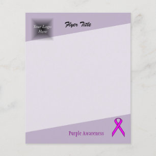 Prospectus 11,4 Cm X 14,2 Cm Ruban standard violet