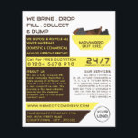 Prospectus 11,4 Cm X 14,2 Cm Rubbbish jaune Sauter la conception, Sauter/Dumste<br><div class="desc">Rubbish Jaune Sauter Conception,  Sauter/Dumpster Company Annonces Publicitaires Par Le Magasin Carte de visite.</div>