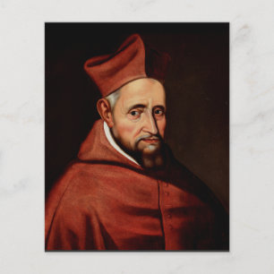 Prospectus 11,4 Cm X 14,2 Cm Saint Robert Bellarmin Patron des canonistes