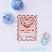 Prospectus 11,4 Cm X 14,2 Cm Saint-Valentin, nuit, Circulaire de fête (Simple)