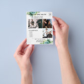 Prospectus 11,4 Cm X 14,2 Cm Salon Botanique Succulent Services Circulaire Modè (main)