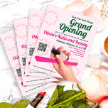 Prospectus 11,4 Cm X 14,2 Cm Salon de beauté rose pâle Budget Grand Ouverture<br><div class="desc">Élevez la grande ouverture de votre salon vers de nouveaux sommets de glamour avec le Grand Flyer de beauté Blush Pink de Mylini Design. Cette invitation élégante et unique donnera un ton luxueux à votre événement, renforçant l'engagement de votre salon en matière de beauté, de style et de grâce. Complétant...</div>