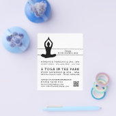 Prospectus 11,4 Cm X 14,2 Cm Sappart Modern Yoga Class Advertising Flyer (Simple)
