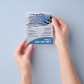 Prospectus 11,4 Cm X 14,2 Cm Service de déneigement (main)