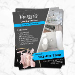 Prospectus 11,4 Cm X 14,2 Cm Service de ménage de maison professionnel<br><div class="desc">Service Professionnel De Nettoyage De Maison De Fille Flyers.</div>
