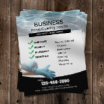 Prospectus 11,4 Cm X 14,2 Cm Service de nettoyage à domicile professionnel<br><div class="desc">Service Professionnel de nettoyage à domicile Flyers de service de nettoyage à domicile.</div>