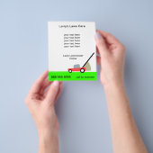 Prospectus 11,4 Cm X 14,2 Cm Services de jardinage (main)