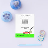 Prospectus 11,4 Cm X 14,2 Cm Services de jardinage (Simple)