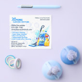 Prospectus 11,4 Cm X 14,2 Cm Services de nettoyage (Simple)