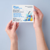 Prospectus 11,4 Cm X 14,2 Cm Services de nettoyage (main)