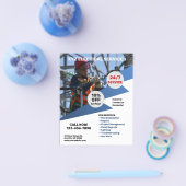 Prospectus 11,4 Cm X 14,2 Cm Services électriques (Simple)