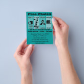 Prospectus 11,4 Cm X 14,2 Cm Signe photo Prop Flyer (main)