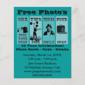 Prospectus 11,4 Cm X 14,2 Cm Signe photo Prop Flyer (Devant)