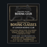 Prospectus 11,4 Cm X 14,2 Cm Silhouette Boxing Match, Boxing Class Advert Flyer<br><div class="desc">Silhouette Boxing Match,  Classe Boxing Advert Flyers Par Le Magasin Carte de visite.</div>