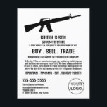 Prospectus 11,4 Cm X 14,2 Cm Silhouette de fusil, forgeron, publicité de magasi<br><div class="desc">Rifle Silhouette,  Gunsmith,  Gunstore Circulaires Publicitaires Par Le Magasin Carte de visite.</div>