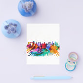 Prospectus 11,4 Cm X 14,2 Cm Skyline Copenhague (Simple)