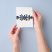 Prospectus 11,4 Cm X 14,2 Cm Skyline de Bucarest (main)