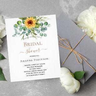 Prospectus 11,4 Cm X 14,2 Cm Soleil de douche nuptiale budget eucalyptus