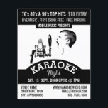 Prospectus 11,4 Cm X 14,2 Cm Solo Singer, Karaoke Event Publicité<br><div class="desc">Solo Singer,  Karaoke Event Advertising Flyer par The Carte de visite Store.</div>
