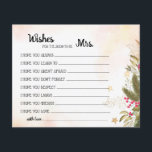 Prospectus 11,4 Cm X 14,2 Cm Souhaite bientôt être Mme Christmas Shower Card Fl<br><div class="desc">Souhaite bientôt être la carte de douche de Noël de Mme. Pour une personnalisation supplémentaire (changer d'autres termes, couleur de police, style de police), cliquez sur personnaliser, faites défiler vers le bas et cliquez sur le lien "cliquer pour customiser plus loin". ~ Vérifier la collection pour les jeux, invitations, signes...</div>