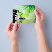 Prospectus 11,4 Cm X 14,2 Cm Spa bien-être massage beauté Circulaire (main)