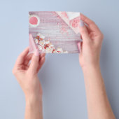 Prospectus 11,4 Cm X 14,2 Cm Spa bien-être massage beauté Circulaire (main)