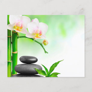 Prospectus 11,4 Cm X 14,2 Cm Spa wellness beauty massage Flyer