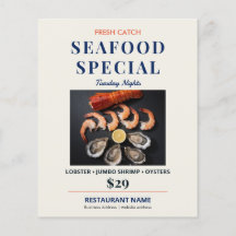 Spécialité de Restaurant de Fruits de Mer Modernes