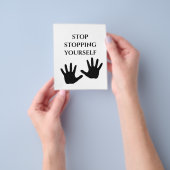 Prospectus 11,4 Cm X 14,2 Cm Stop Yourself (main)