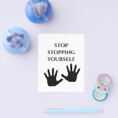 Prospectus 11,4 Cm X 14,2 Cm Stop Yourself (Simple)