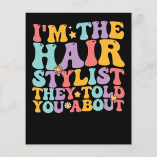 Prospectus 11,4 Cm X 14,2 Cm Super Je suis le coiffeur qu'ils t'ont raconté