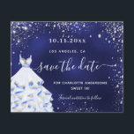 Prospectus 11,4 Cm X 14,2 Cm Sweet 16 bleu marine budget de robe enregistrer la<br><div class="desc">Veuillez noter que cette Enregistrer la date est sur papier de circulaire et très mince. Les enveloppes ne sont pas incluses. Pour plus d'épaisseur Save the Date card (même conception) veuillez visiter notre magasin. Une fille et tendance Enregistrer la date pour une Sweet 16, 16e fête d'anniversaire. Un arrière -...</div>