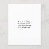 Prospectus 11,4 Cm X 14,2 Cm Symbole zen avec "Just Be" (Dos)