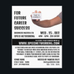 Prospectus 11,4 Cm X 14,2 Cm Temps de connexion, accélération de l'événement de<br><div class="desc">Temps de connexion,  vitesse de mise en réseau Evénement de publicité Flyer par The Carte de visite Store.</div>