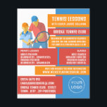 Prospectus 11,4 Cm X 14,2 Cm Tennis Art Design, Tennis Leçons/Cours<br><div class="desc">Tennis Art Design,  Cours De Tennis / Cours Publicité Flyers Par Le Magasin Carte de visite.</div>