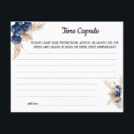Prospectus 11,4 Cm X 14,2 Cm Time Capsule Conseil BlueFlowers carte de Fête des<br><div class="desc">Time Capsule Conseil Dusty Blue Flowers et Pampas carte de Fête des mariées. Pour une personnalisation supplémentaire (changer d'autres termes, couleur de police, style de police), cliquez sur personnaliser, faites défiler vers le bas et cliquez sur le lien "cliquer pour customiser plus loin". ~ Vérifier la collection pour les jeux,...</div>