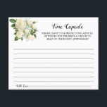 Prospectus 11,4 Cm X 14,2 Cm Time Capsule Conseil pour la carte Fête des mariée<br><div class="desc">Faites-le vous-même en ajoutant votre texte (et vos photos personnelles). Pour accéder aux outils de montage avancés,  accédez à Personnaliser,  faites défiler et appuyez sur le lien "cliquer pour customiser plus loin". Voir la collection complète pour tous les designs correspondants !</div>