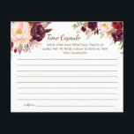 Prospectus 11,4 Cm X 14,2 Cm Time Capsule Conseil pour la carte Fête des mariée<br><div class="desc">Faites-le vous-même en ajoutant votre texte (et vos photos personnelles). Pour accéder aux outils de montage avancés,  accédez à Personnaliser,  faites défiler et appuyez sur le lien "cliquer pour customiser plus loin". Voir la collection complète pour tous les designs correspondants !</div>
