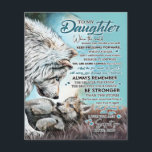 Prospectus 11,4 Cm X 14,2 Cm To My Daughter Lion Family Gift, Daughter Birthday<br><div class="desc">To My Daughter Lion Family Gift,  Daughter Birthday</div>
