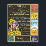 Prospectus 11,4 Cm X 14,2 Cm To My Granddaughter Sunflower Birthday Gift Idea<br><div class="desc">To My Granddaughter Sunflower Birthday Gift Idea</div>