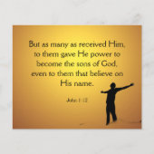 Prospectus 11,4 Cm X 14,2 Cm Traction évangélique (Devant)