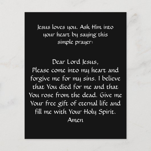 Prospectus 11,4 Cm X 14,2 Cm Traction évangélique (Dos)