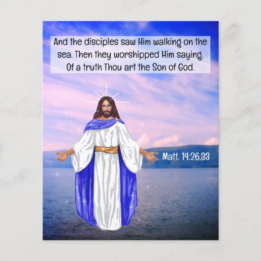 Prospectus 11,4 Cm X 14,2 Cm Traction évangélique (Devant)