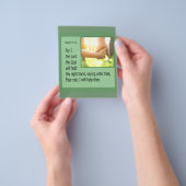 Prospectus 11,4 Cm X 14,2 Cm Traction évangélique (main)