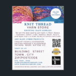 Prospectus 11,4 Cm X 14,2 Cm Tricot, Tricot, magasin, fils<br><div class="desc">Tricots,  Boutique Tricot,  Fils Publicitaires Au Magasin Carte de visite.</div>