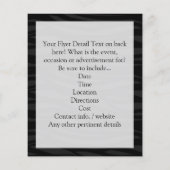 Prospectus 11,4 Cm X 14,2 Cm Tuxedo noir/blanc (Dos)