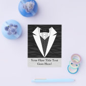 Prospectus 11,4 Cm X 14,2 Cm Tuxedo noir/blanc (Simple)