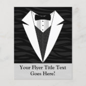Prospectus 11,4 Cm X 14,2 Cm Tuxedo noir/blanc (Devant)