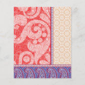 Prospectus 11,4 Cm X 14,2 Cm une carte au coeur rouge (Dos)